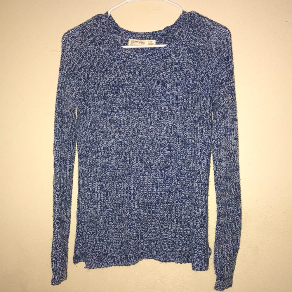 Blue sweater